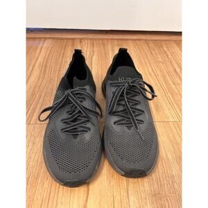 Kuru Flex Slip On Lace Up Sneakers Black Size 8.5 Women’s